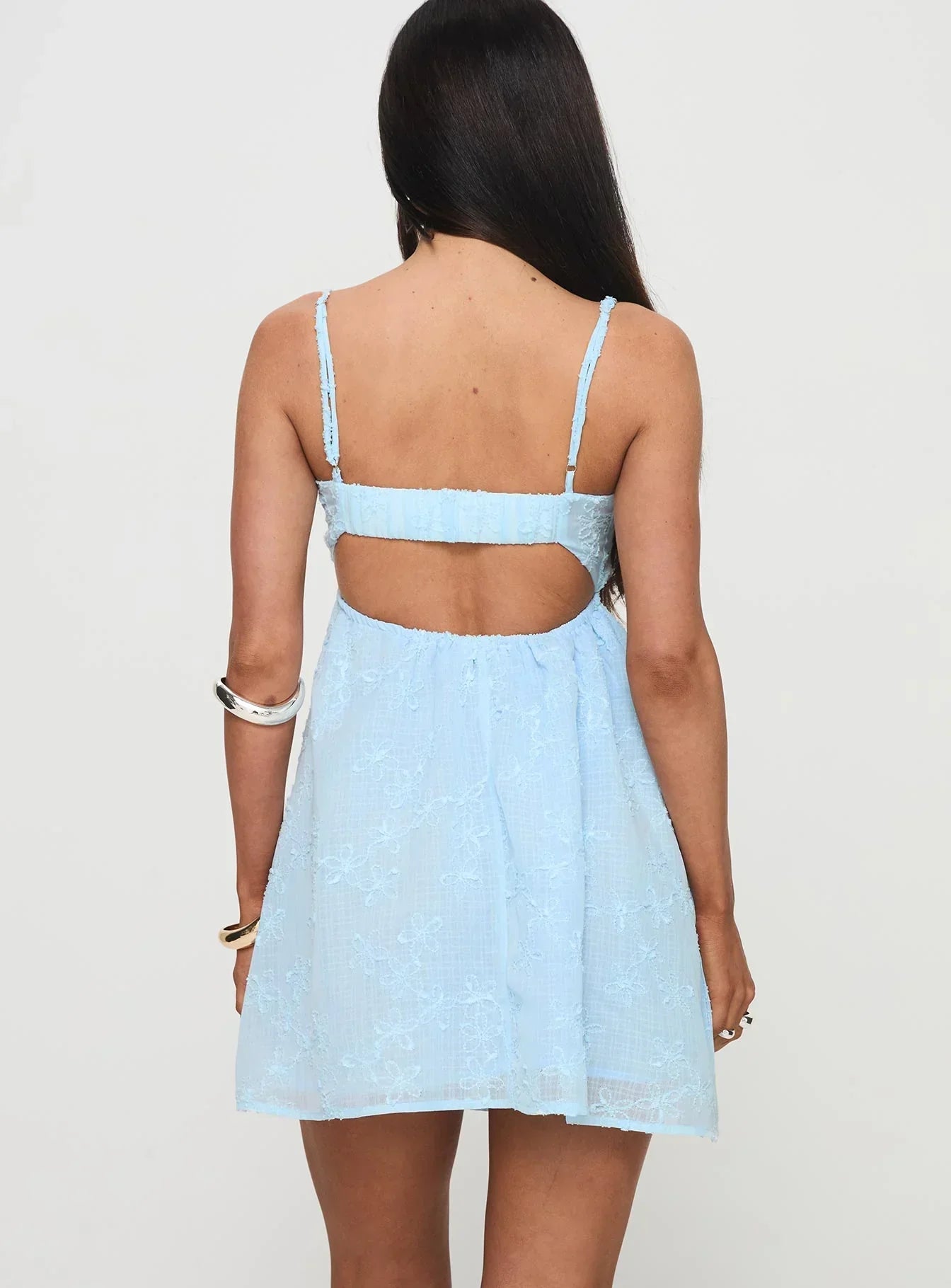 Granno Mini Dress Light Blue