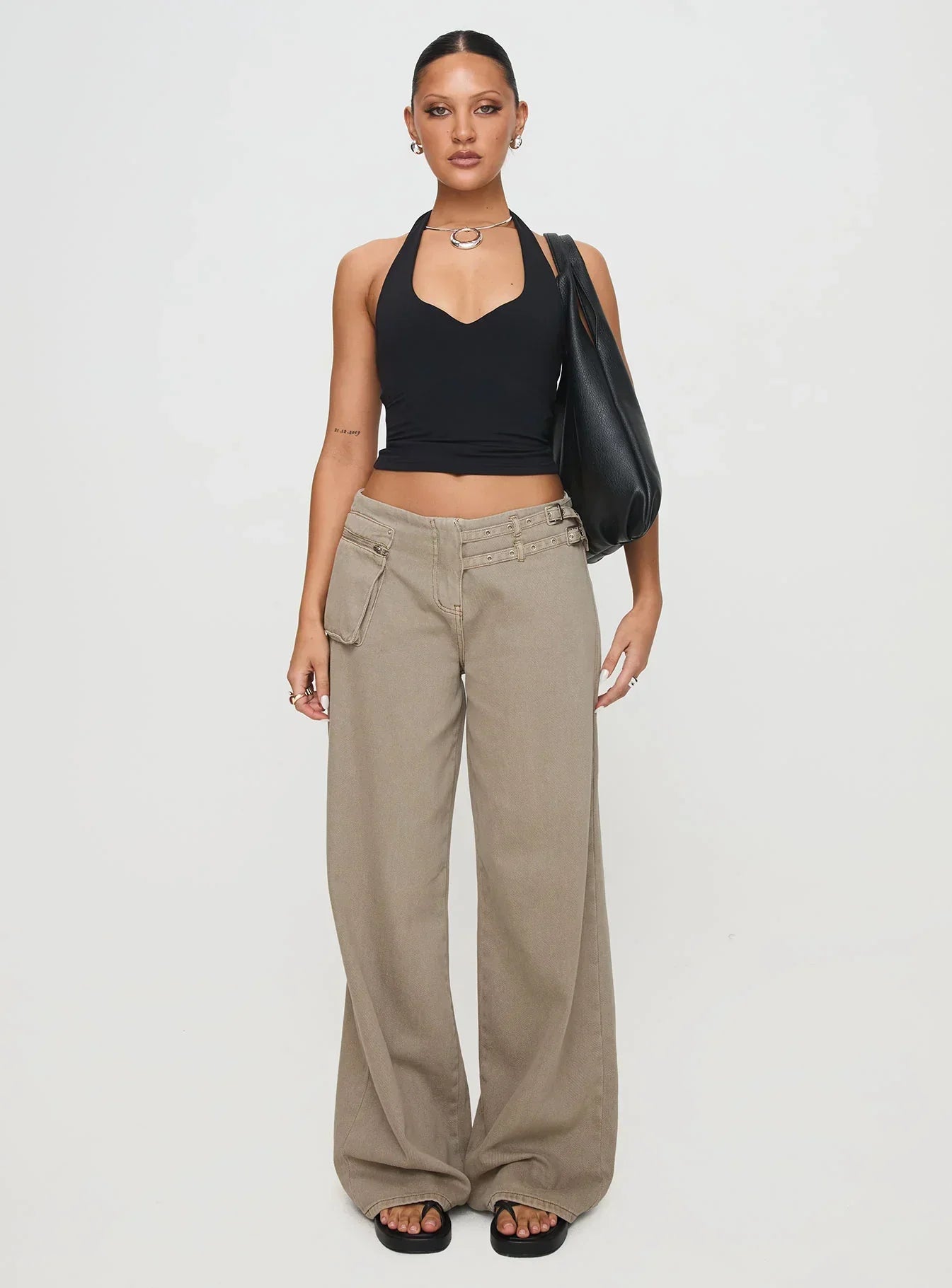 Paltrow Cargo Pant Washed Brown