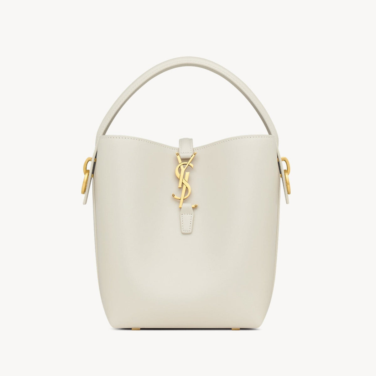 Saint Laurent Women's LE 37 Logo Hook Buckle mini Small Glossy Solid Color Bucket Bag Suede Leather Handbags Casual Bags 7490362R20W9207 #81334