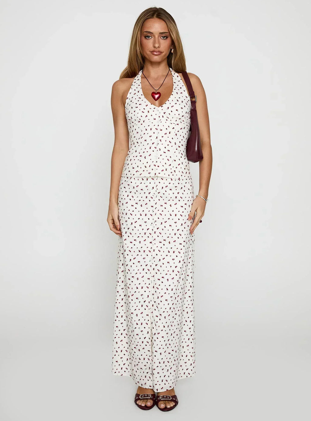 On The Radio Halter Top Multi