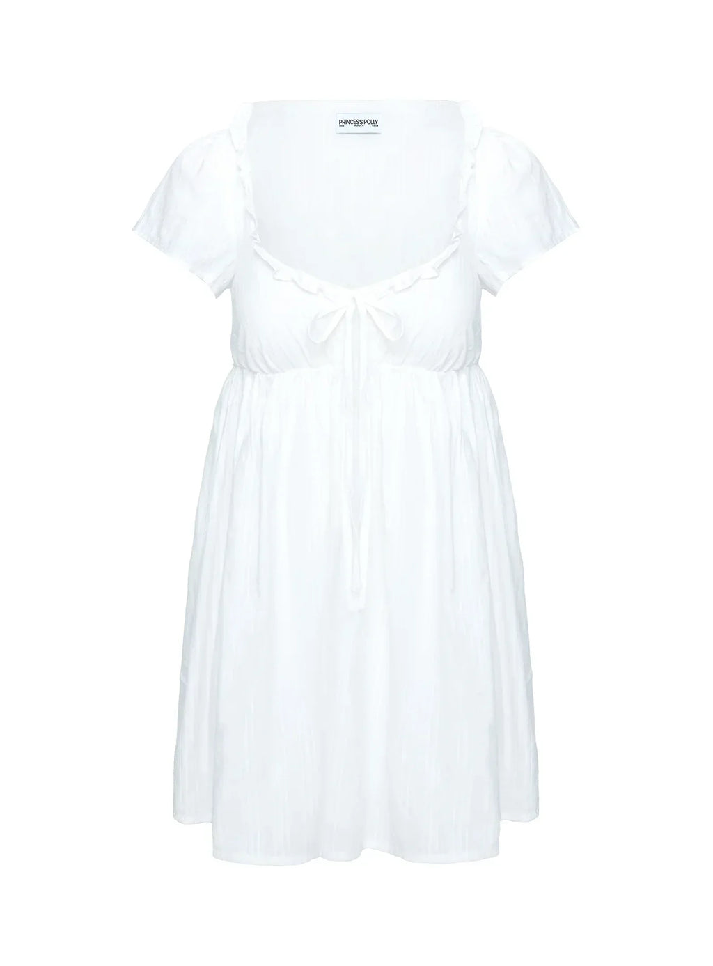 Monsterrat Mini Dress White