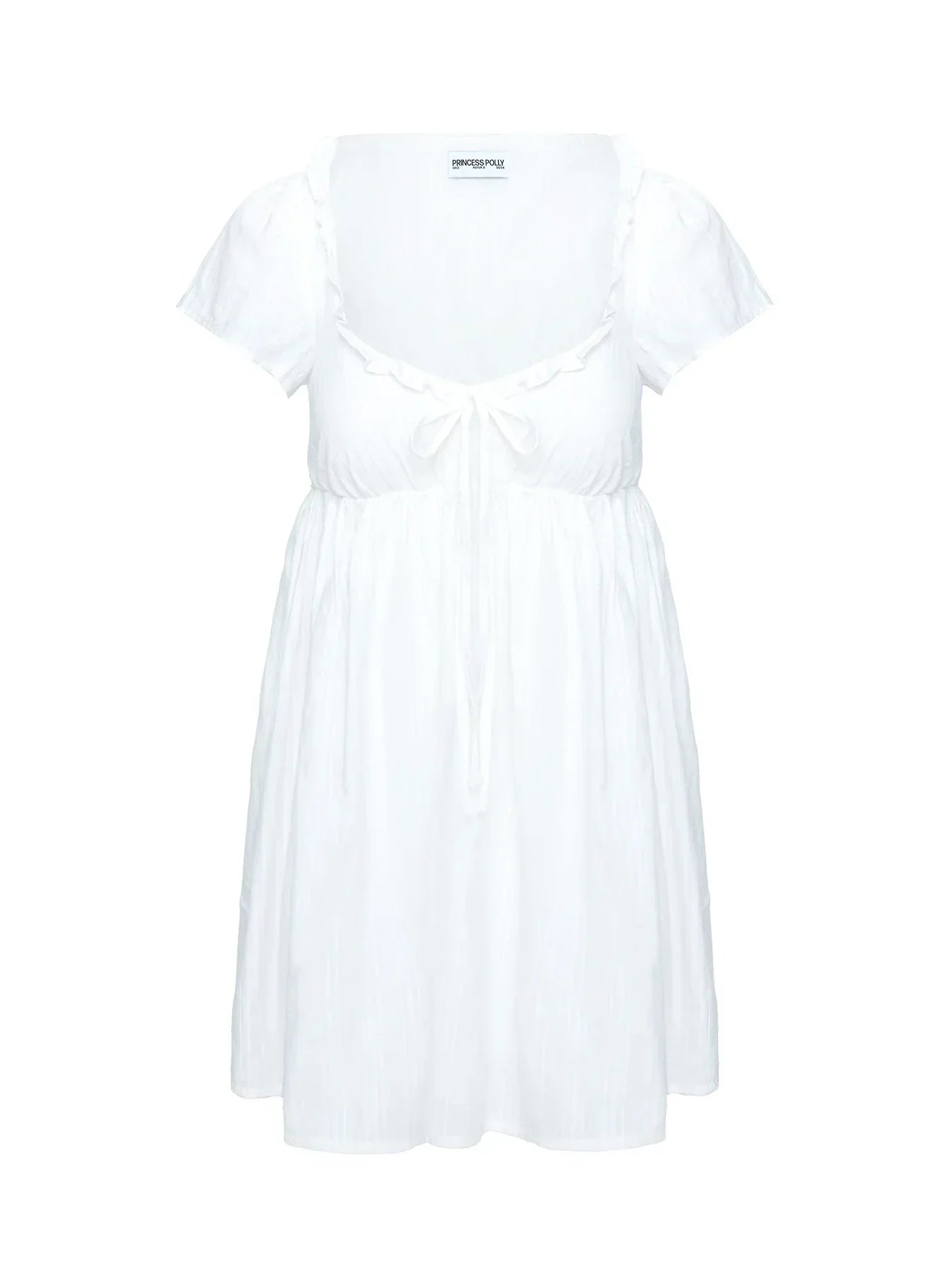 Monsterrat Mini Dress White