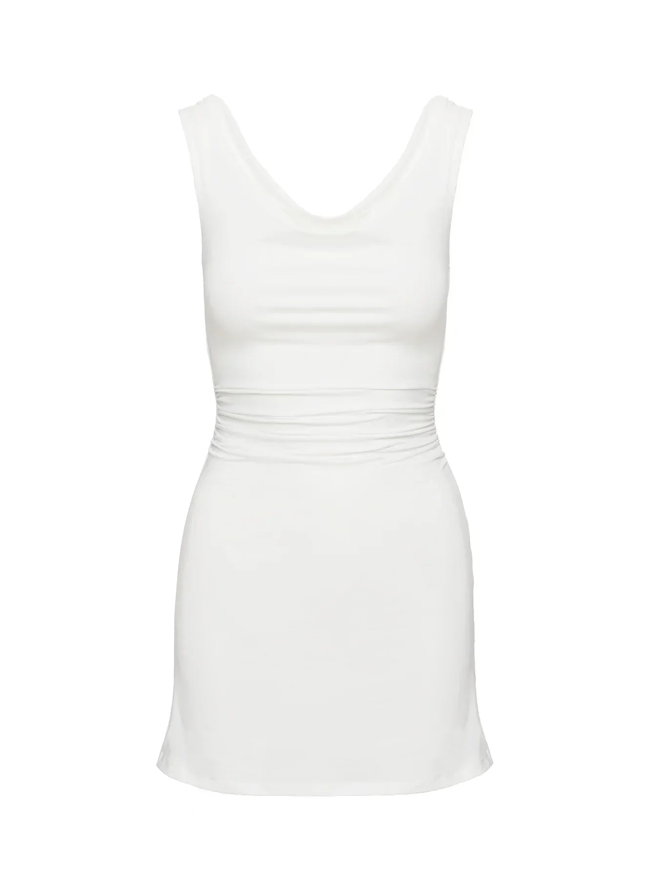 Renault Mini Dress White
