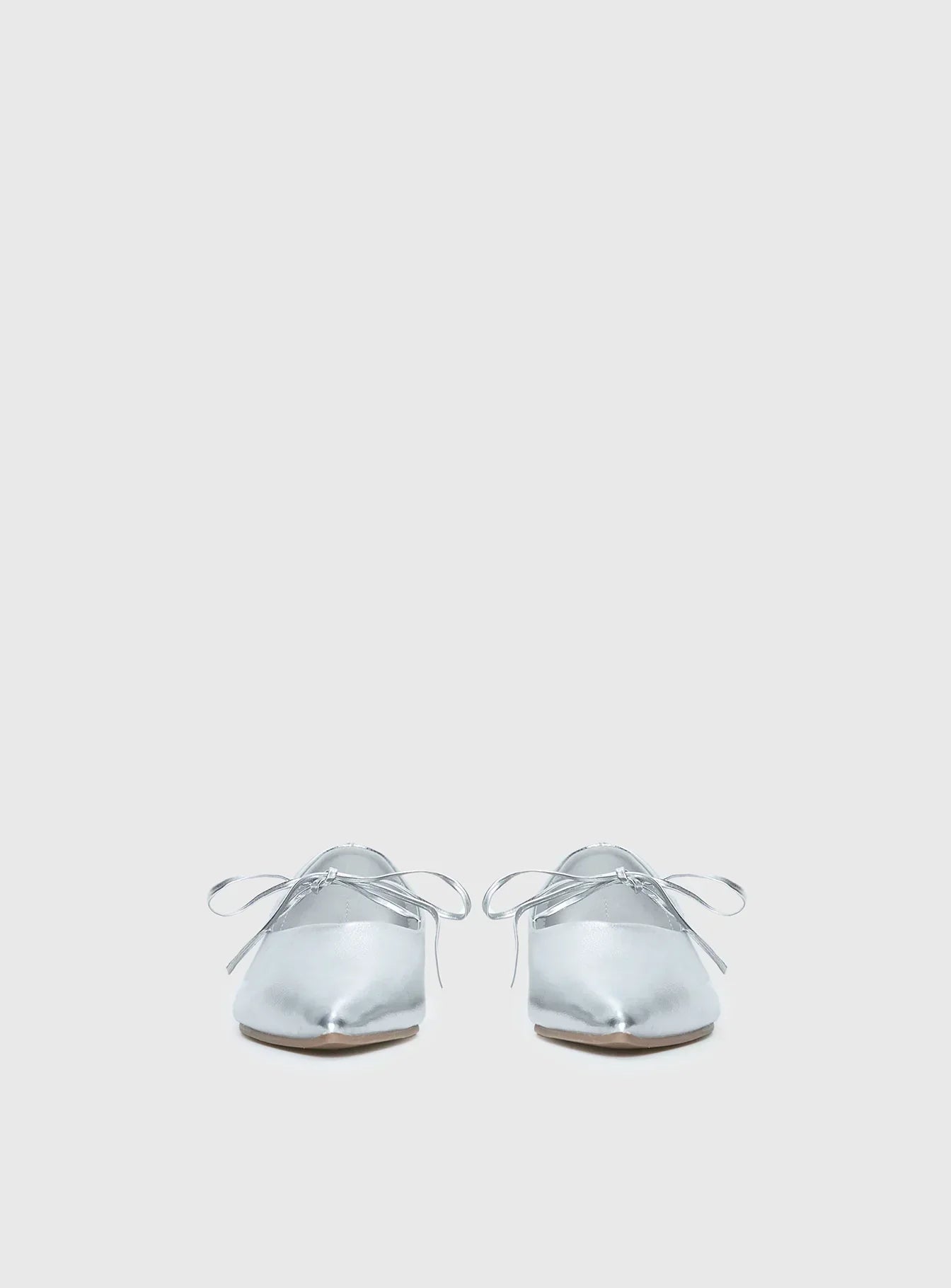 Billini Haruna Ballet Flats Silver Metallic