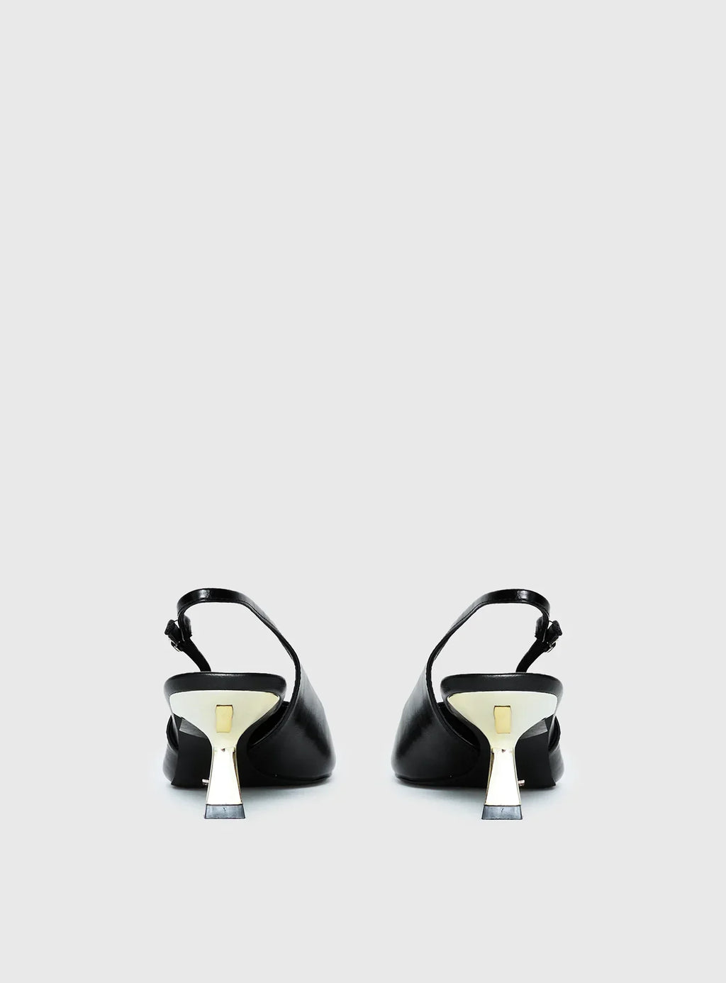 Billini Anaya Pointed Toe Heels Black / Gold