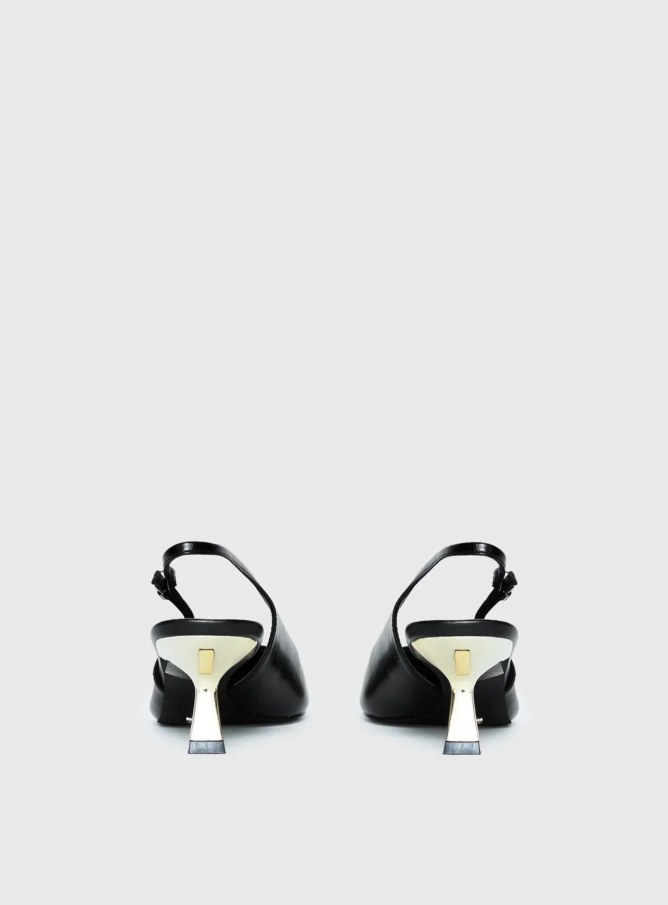 Billini Anaya Pointed Toe Heels Black / Gold