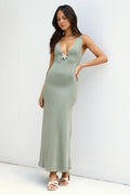 Starfish Love Maxi Dress Green