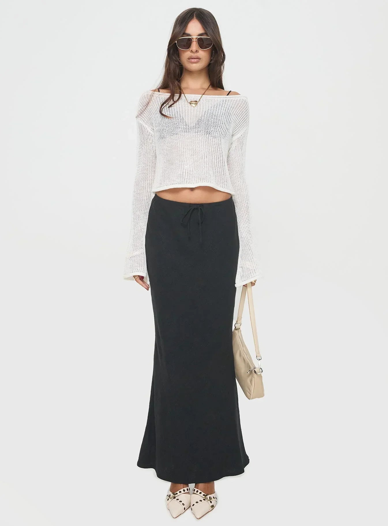 Cafe Pari Sweater White
