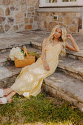 Sunny Horizon Maxi Dress in Yellow