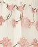 V Neck Floral Embroidered Lace Midi Dress in Pink