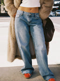 Sabryna Low Rise Jeans Blue