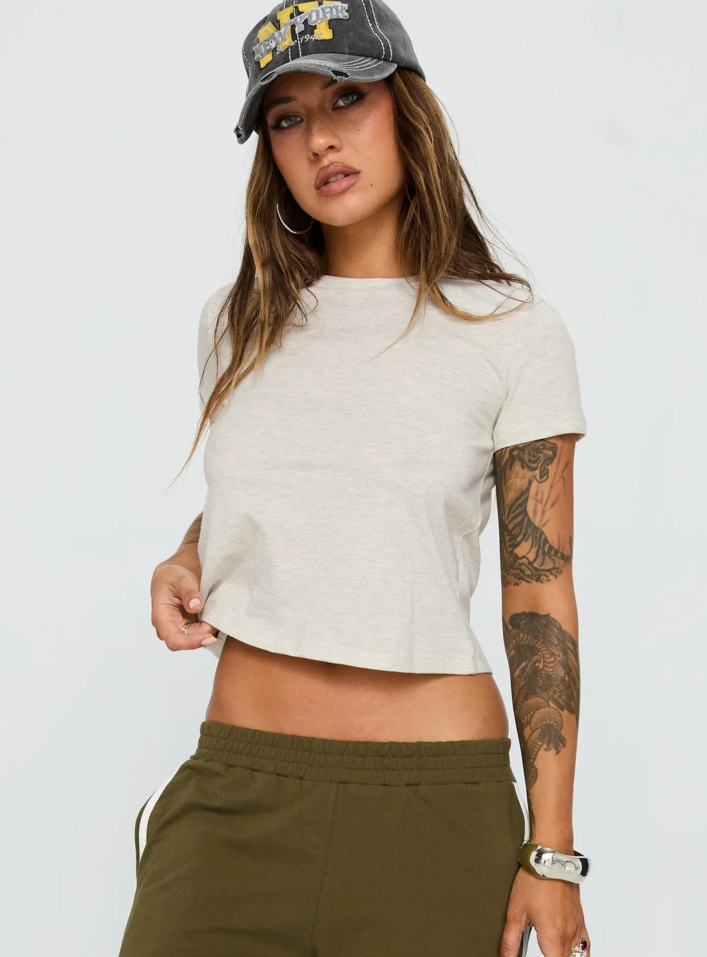 Micah Tee Grey Marle