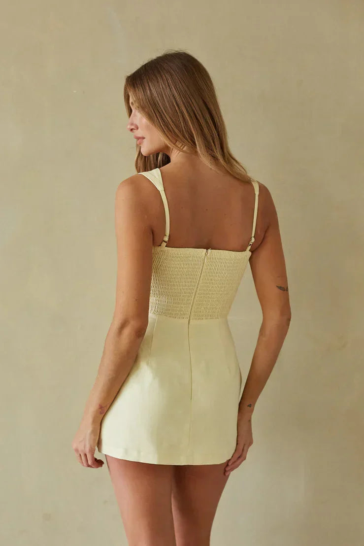 Mellie Romper Mini Dress