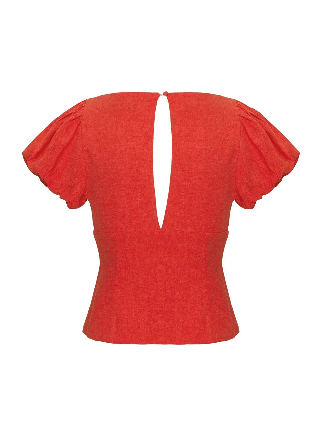 Wilhelmina Blouse Top Red
