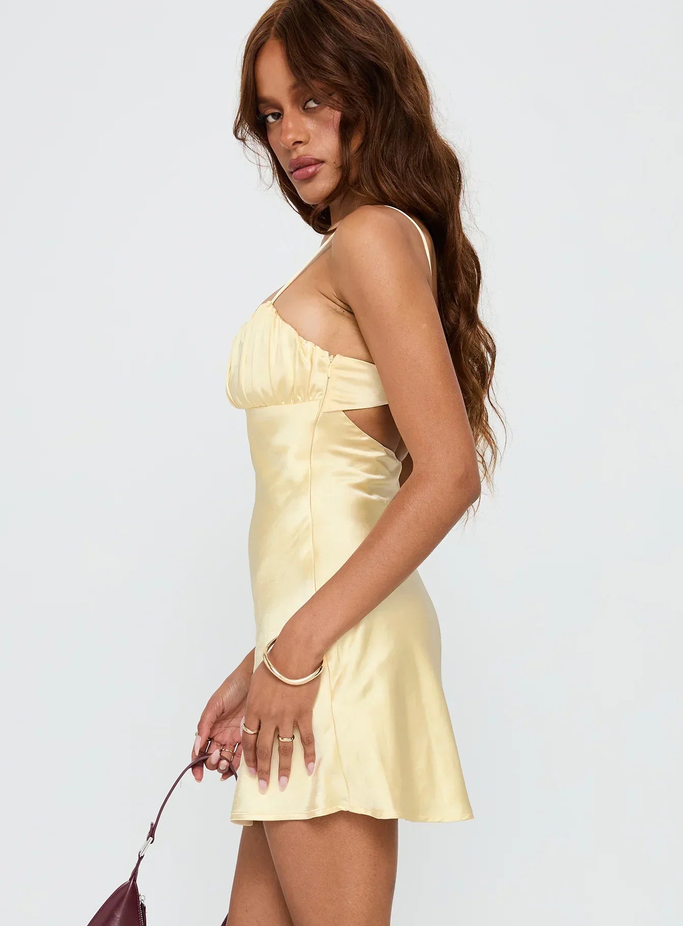 Lulubelle Mini Dress Lemon