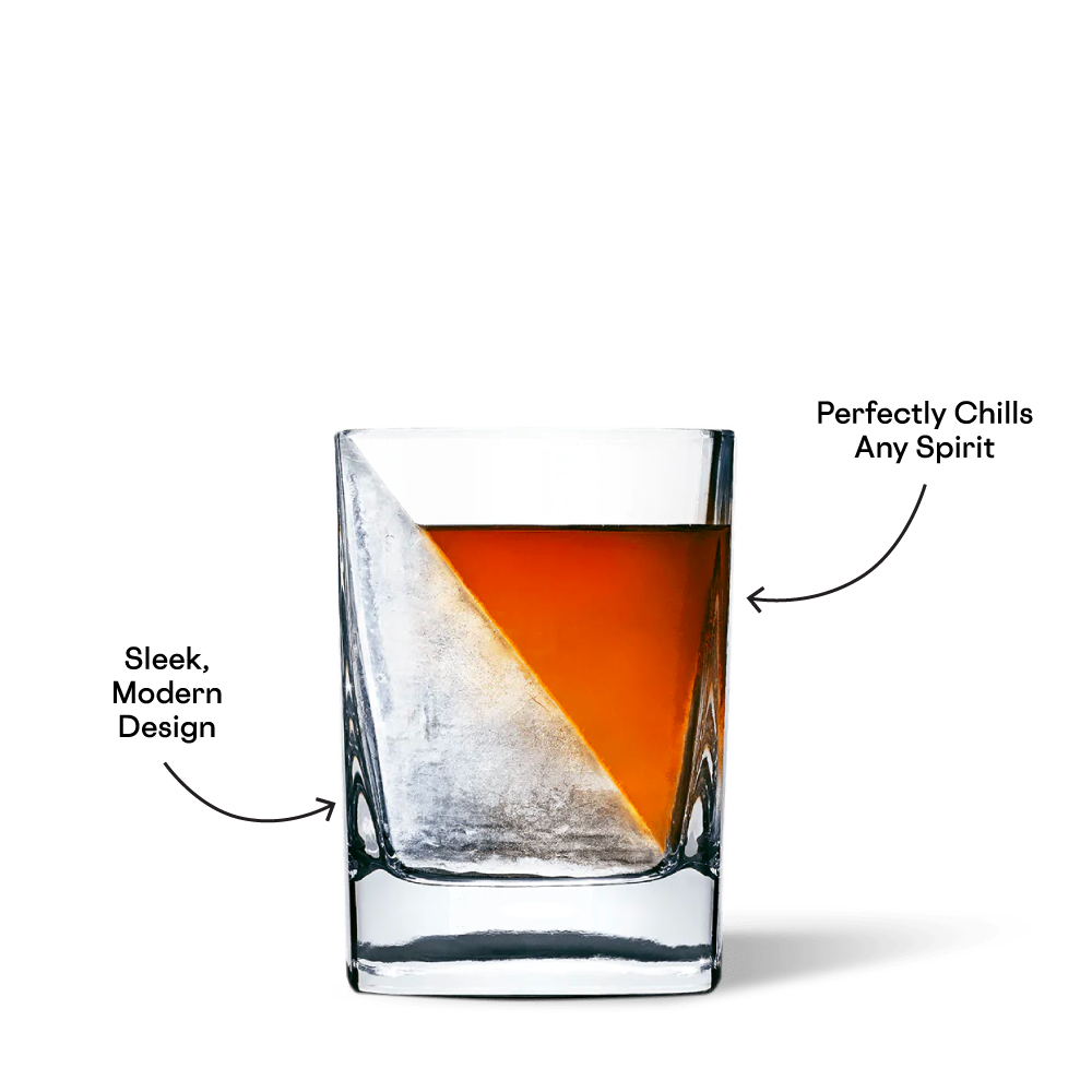 Whiskey Wedge + Cigar Glass Bundle