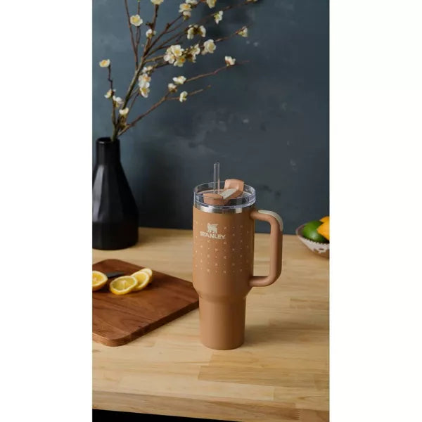 Stanley 40 oz Stainless Steel H2.0 FlowState Quencher Tumbler - Hearth & Hand™ with Magnolia