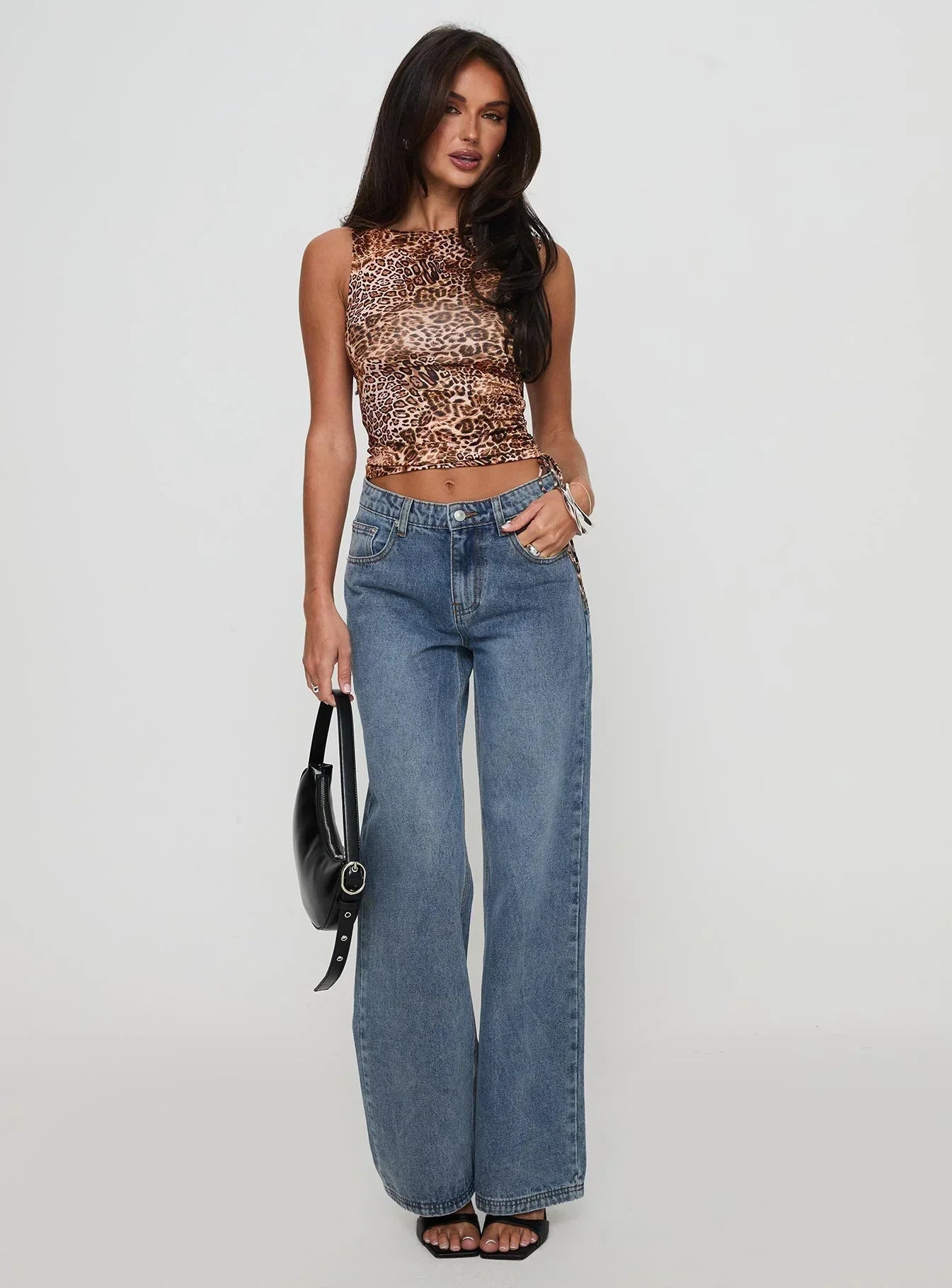 Everlong Jean Mid Blue Wash