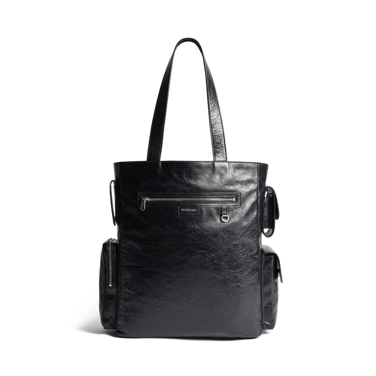 Balenciaga Men's Superbusy Tote Bag Sheepskin Oversized Solid Color Casual Handbag Bags 785296210C81000 #71975