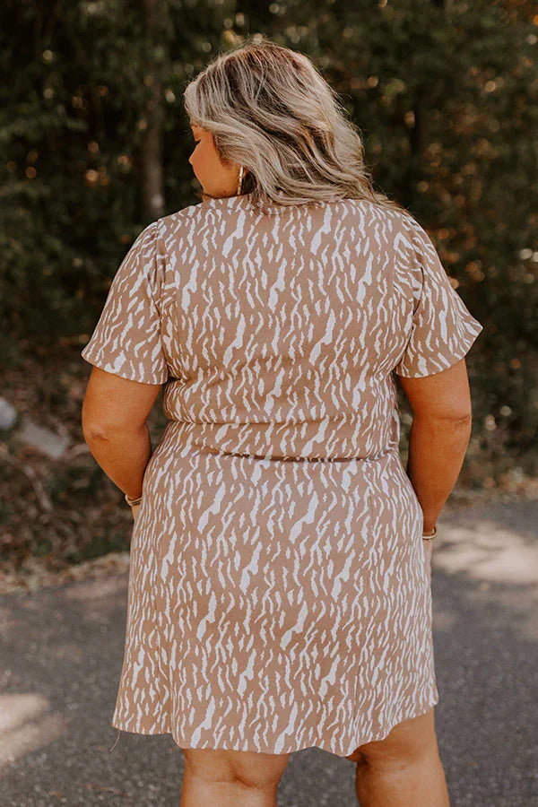 Chic Mindset Knit Mini Dress Curves