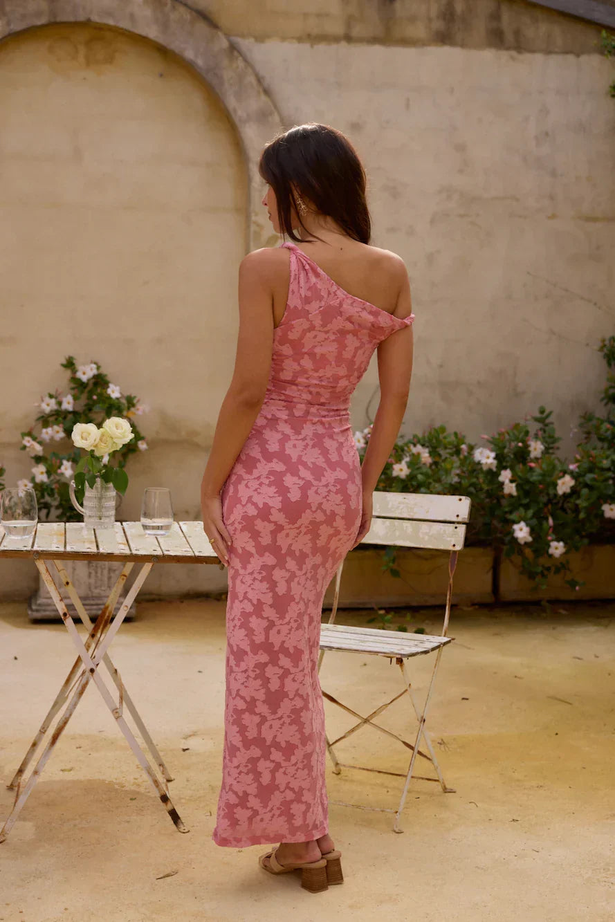 Breeze of Pink Maxi Dress Pink