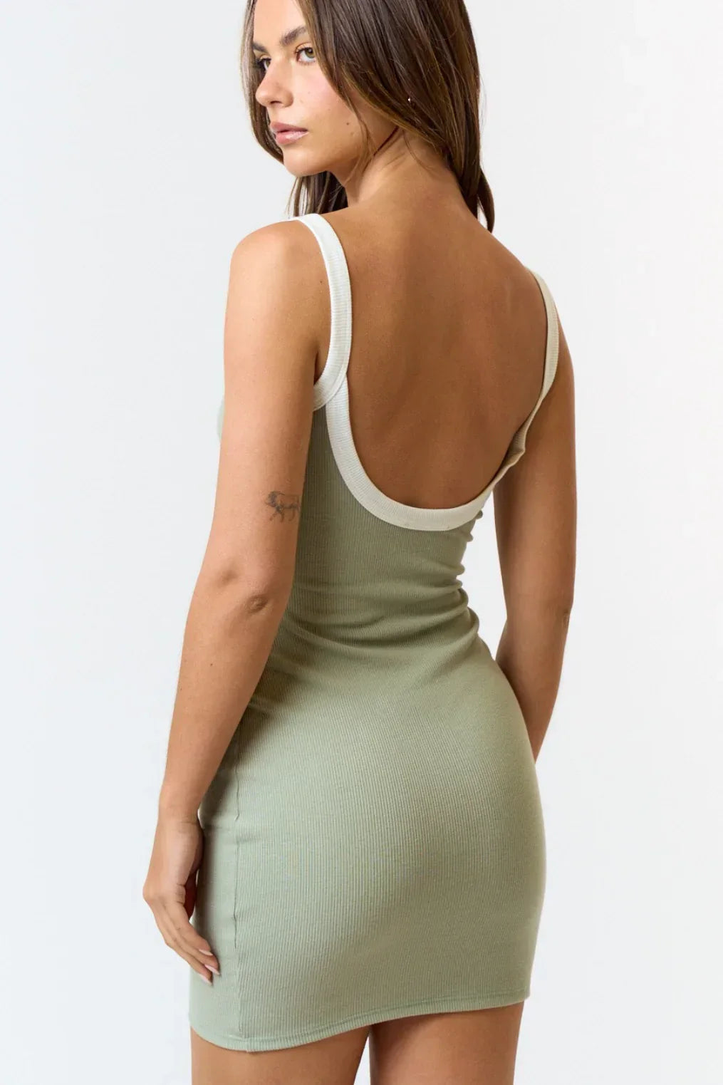 Olivia Dress - Sage