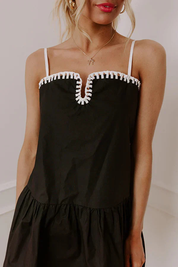 Love Potion Mini Dress in Black