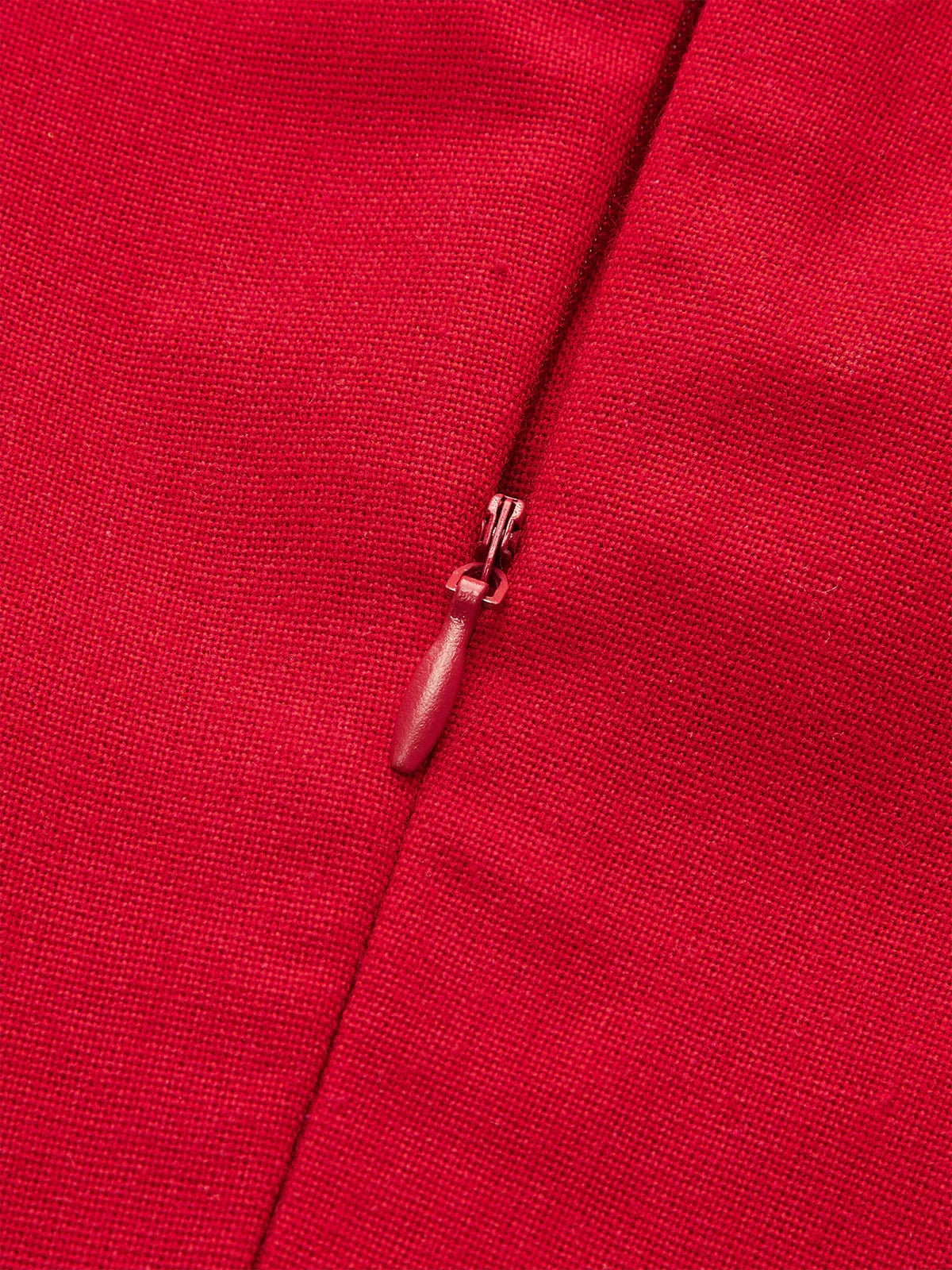 Shirt-Collar Pleated Dress with Belt