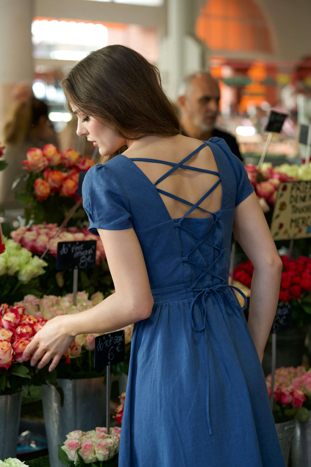 Estelle Button Down Dress