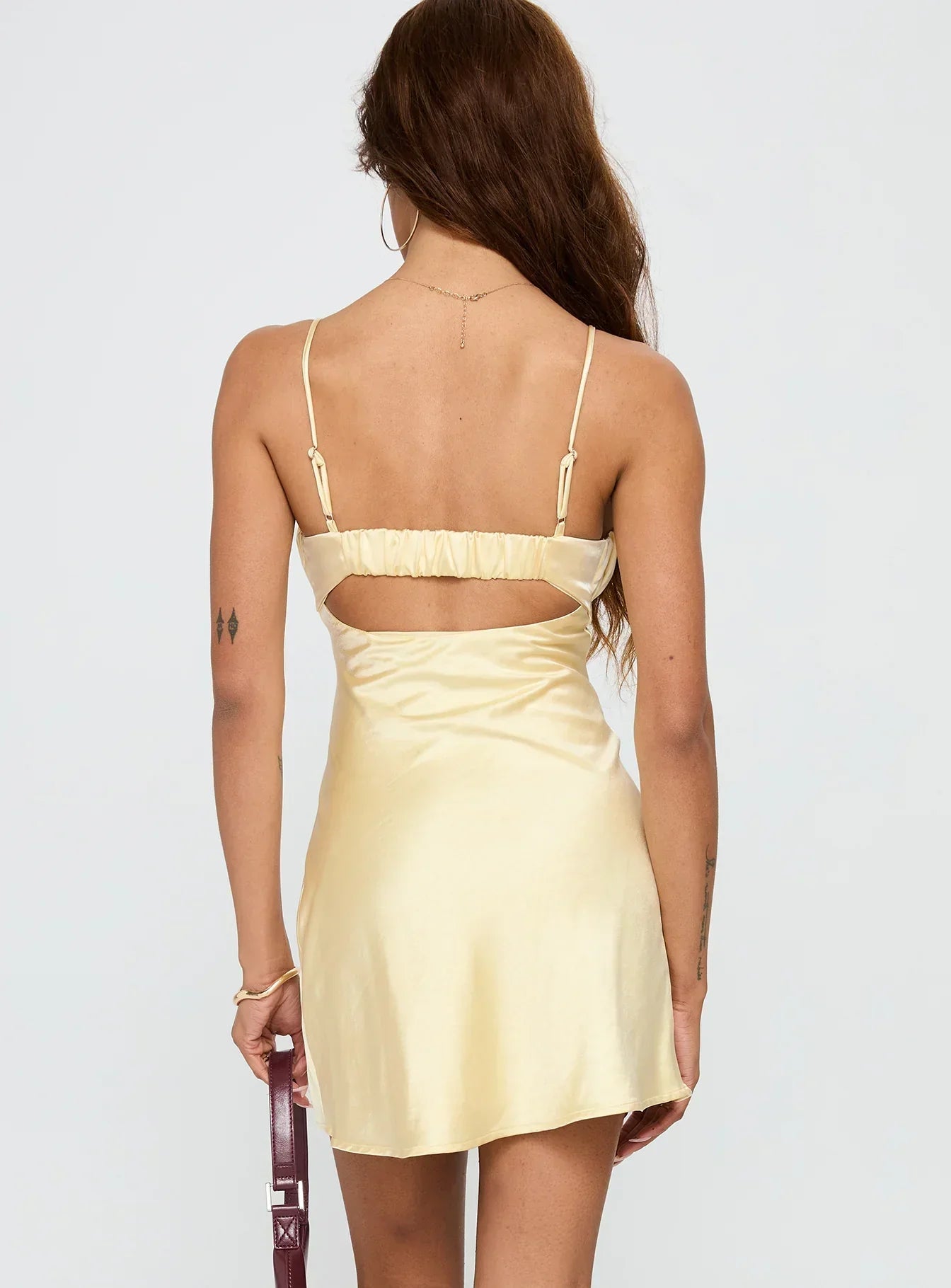 Lulubelle Mini Dress Lemon