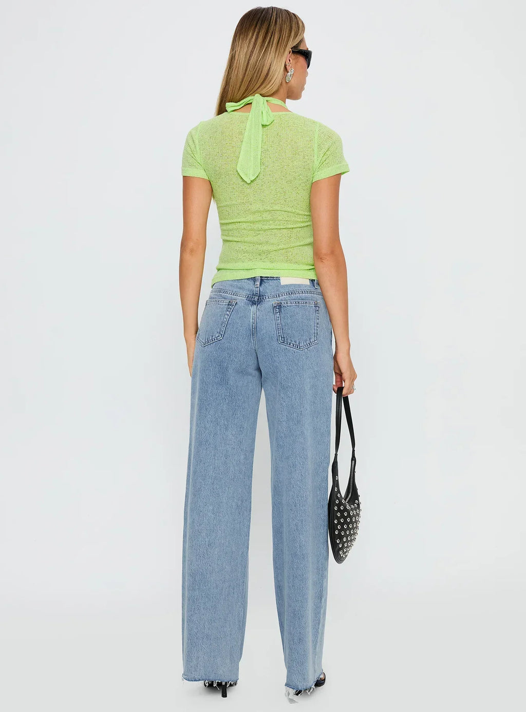 Darla Low Rise Straight Jean Vintage Blue Wash
