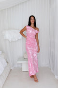 Many Mornings Maxi Dress Pink