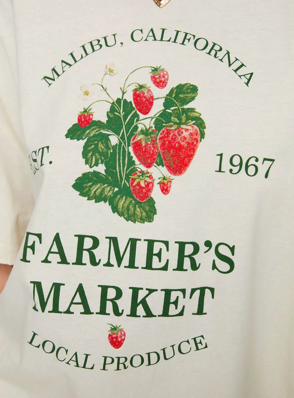 Local Produce Tee White