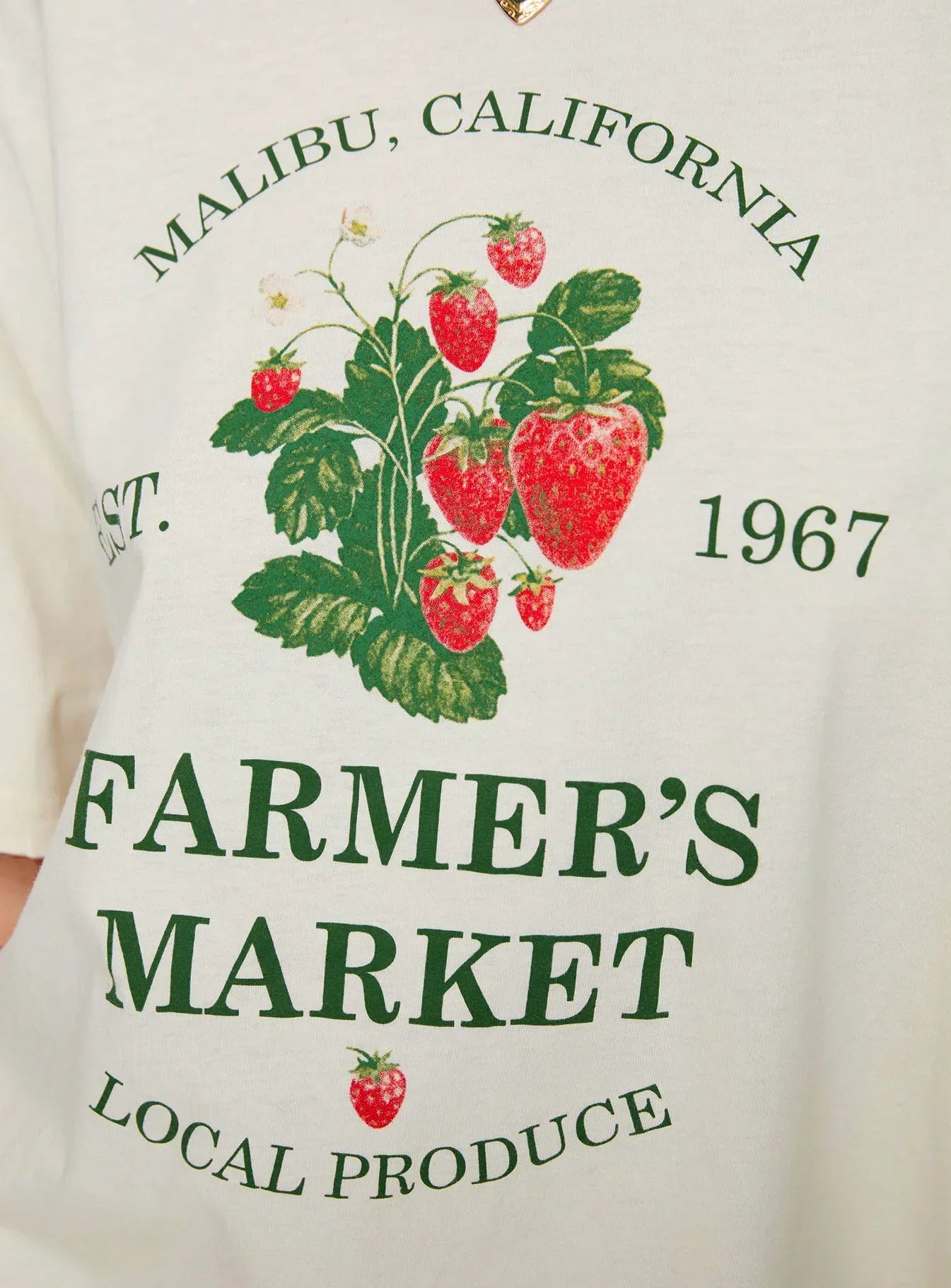 Local Produce Tee White
