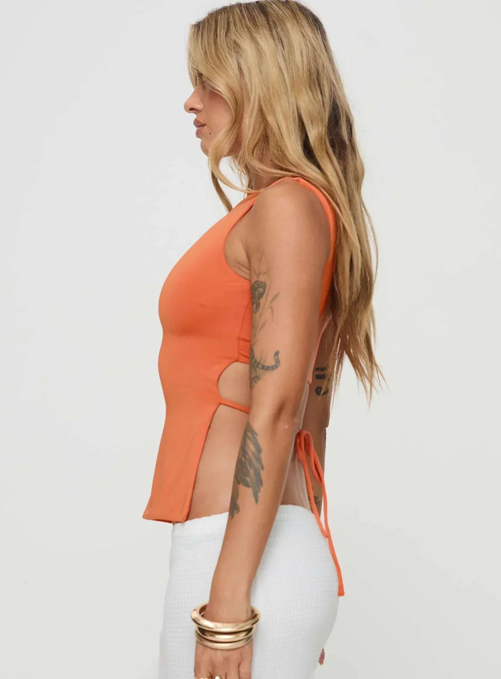 Uzo Top Orange