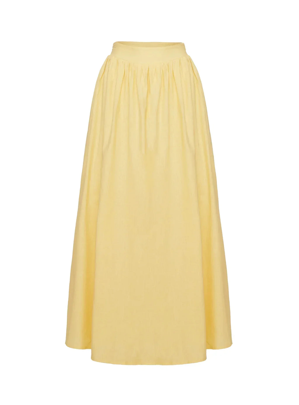 Valerio Maxi Skirt Yellow