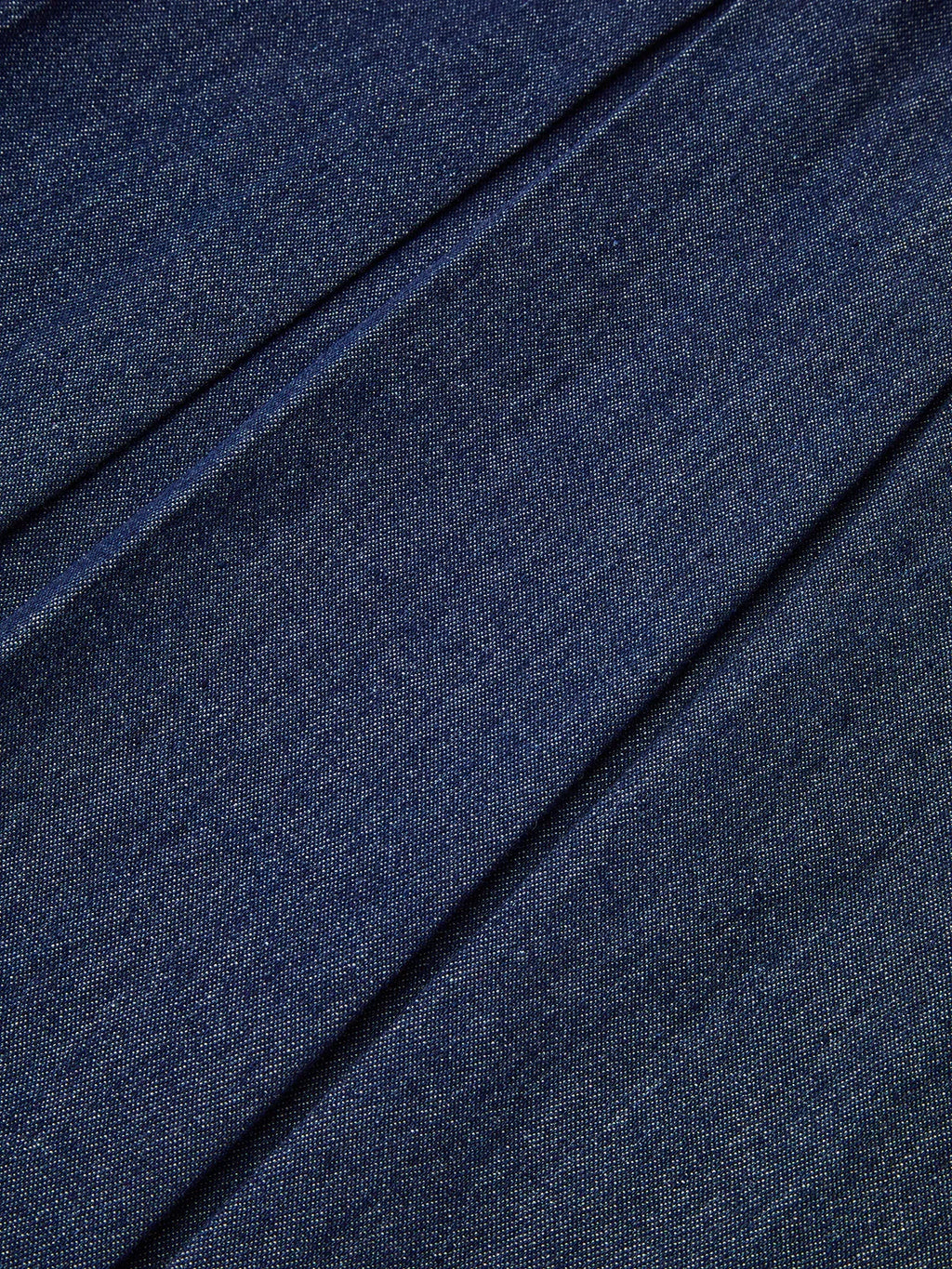 Denim Sleeveless Pleated Shirt Dress