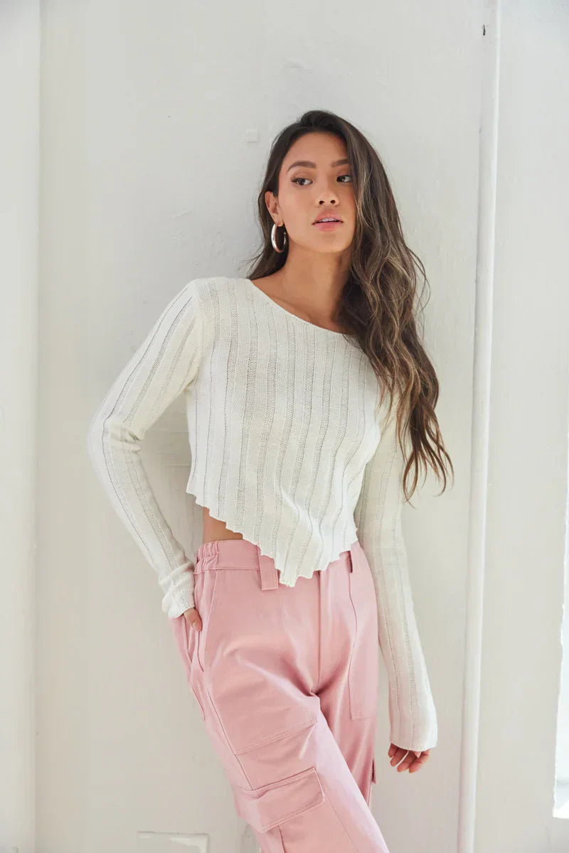 Becka Knit Crop Top