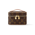Louis Vuitton NICE NANO Women's Solid Color Classic Printed Leather Zipper Chain Makeup Bag Handbag Bags #77967