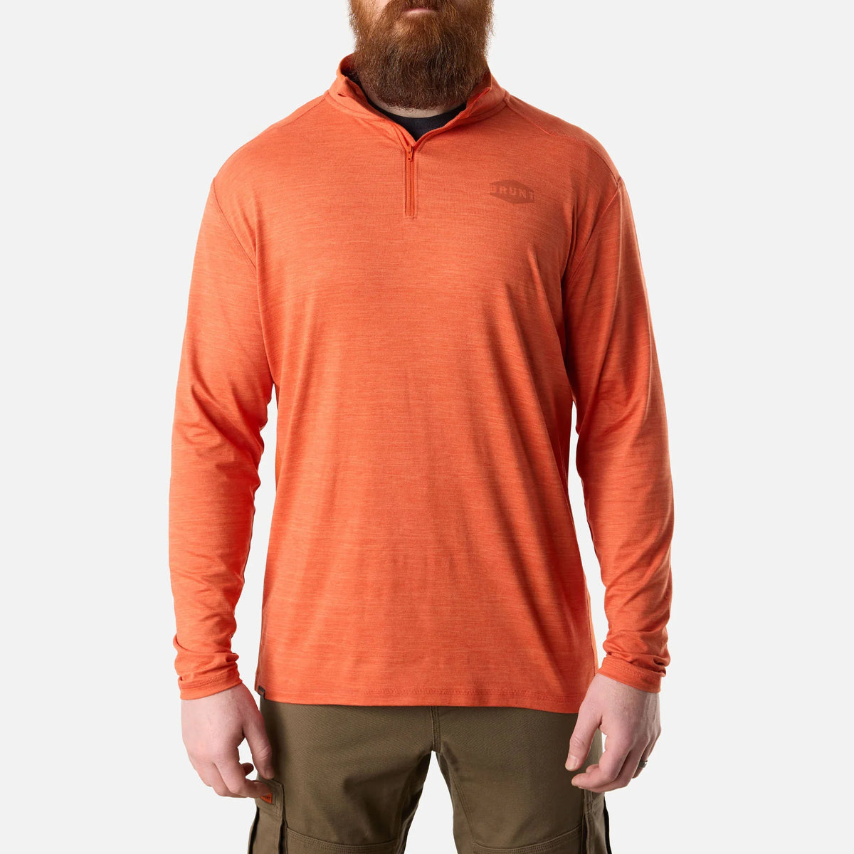 The McKenna 1/4 Zip Long Sleeve Tech Shirt