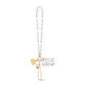 Louis Vuitton LV x TM Women's Chain Shoulder Strap Colorful Printed Shoulder Slanting Cell Phone Bag Bags #75244