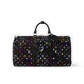Louis Vuitton Keepall Bandoulière 50 Men's Letter Colourful Printing Solid Colour Detachable Adjustable Shoulder Strap Leather Shoulder Slant Tote Bag Bags #77922